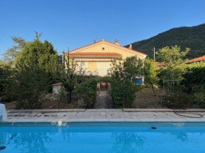 Maison climatisée avec piscine privée et jardin, Arles-sur-Tech - FR-1-703-191